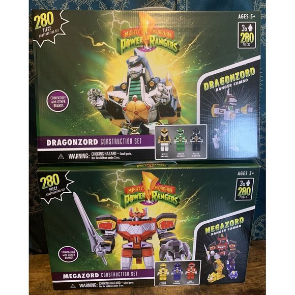 Hasbro Toys Mighty Morphin Power Rangers Megazord Dragonzord